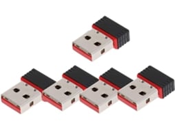 Conjunto de 5 Adaptadores USB Wireless GOKOCO