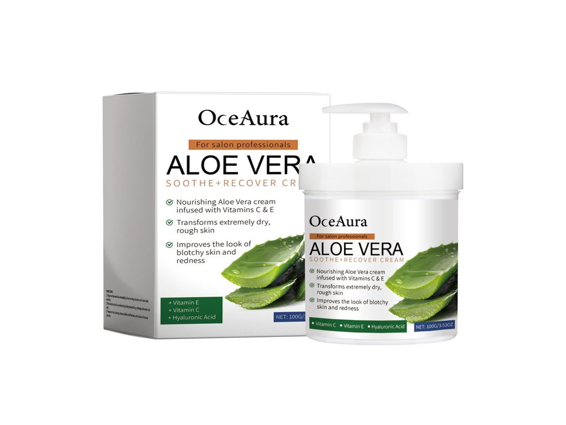 Gel De Aloe Vera Para Reparo De Queimaduras De Sol