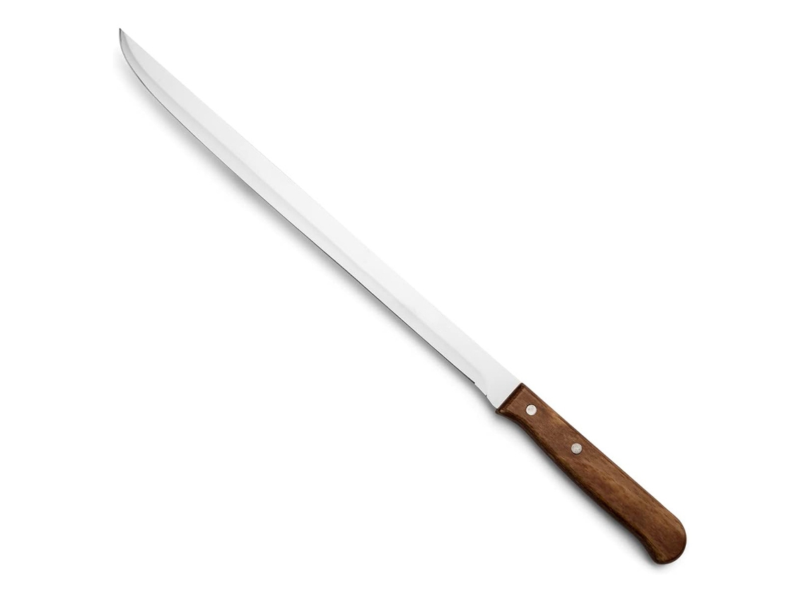 Faca de cozinha Jamonera Klack com Lâmina de 250 mm em Aço Inoxidável