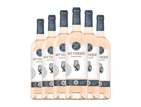 Vinho rosé MYTHIQUE Rosé Languedoc (0.75 L - 6 Unidades)