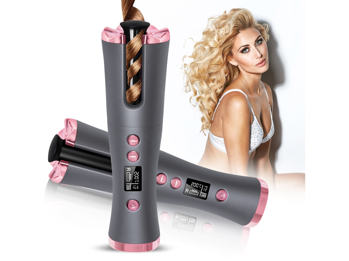 Curlr| Modelador De Cabelo Sem Fio| Usb