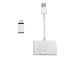 Adaptador Sem Fio Para Carro Plug And Play Converte Fio Para Sem Fio Compatível Com Iphone Ios 10+ Carros 2016+