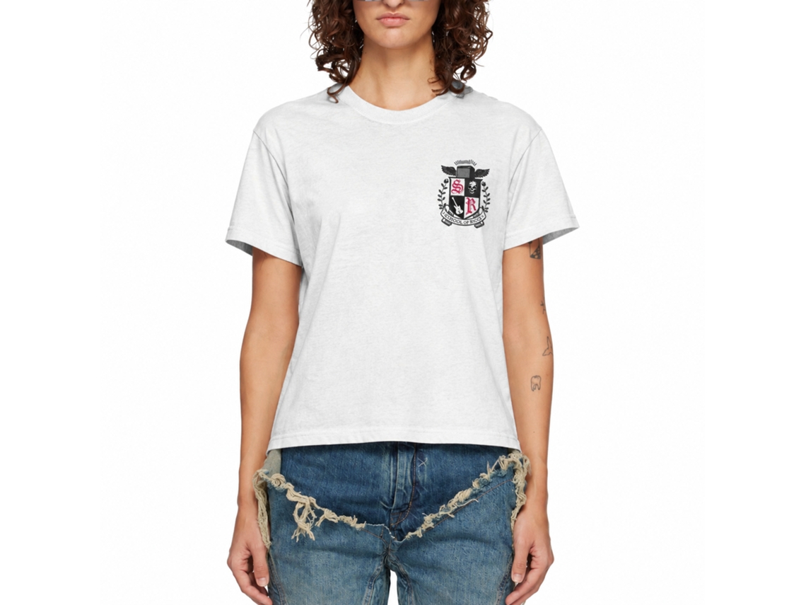 Rockinstone School Of Rock School Of Rock Logo Lc White T-shirt Size:xxl