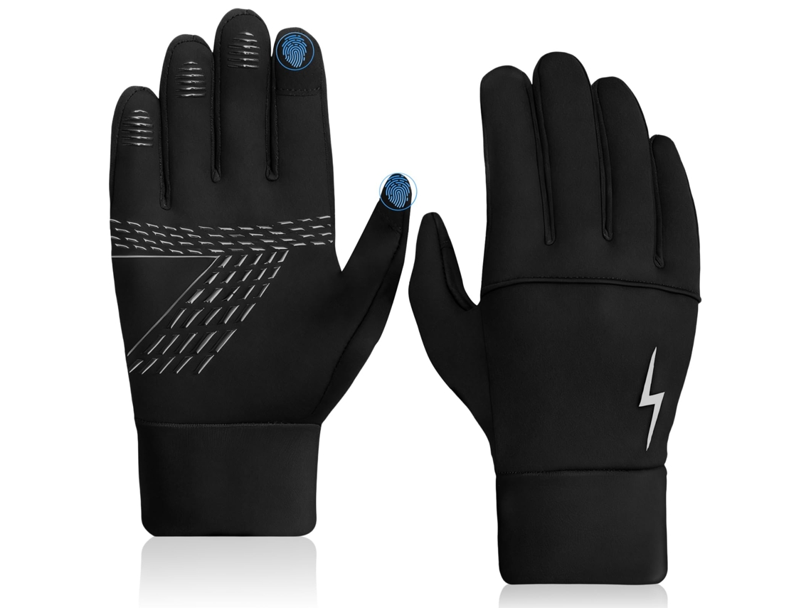 Luvas Infantis para Ciclismo, Impermeáveis, Antiderrapantes e Quentes. para Atividades de Inverno Ao Ar Livre.