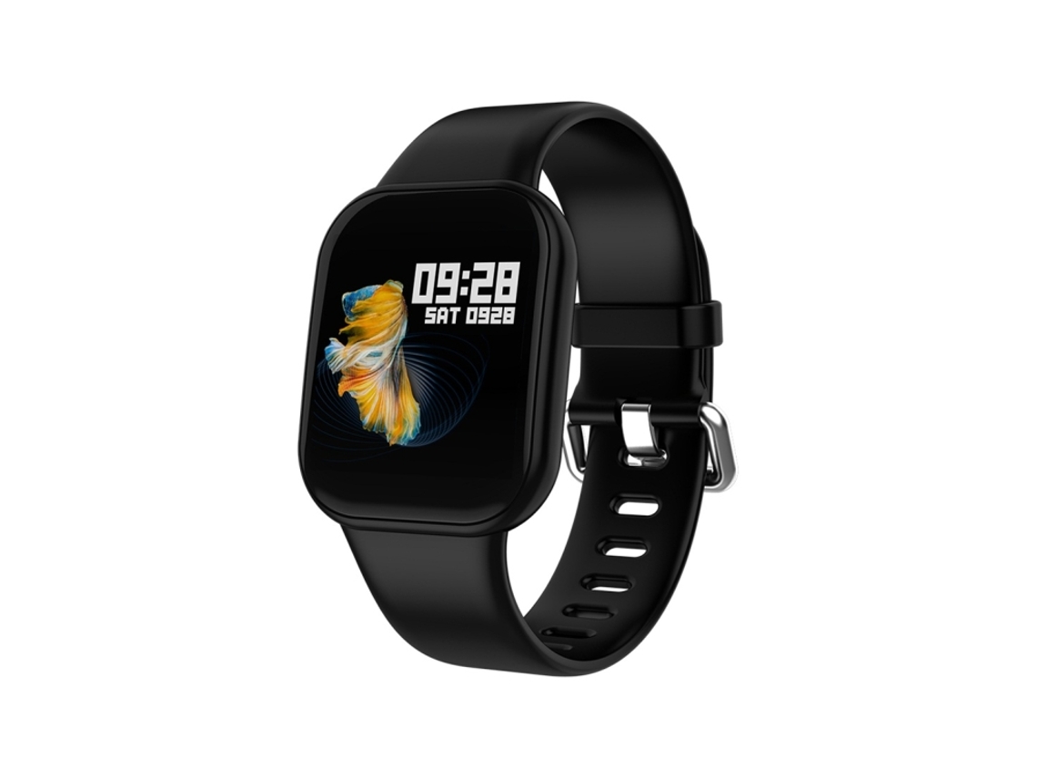 Pulseira Inteligente Halinuia Modelo X16 (tela Tft 1,3" Ip67 Bt, Lembrete Chamadas, Frequência Cardíaca, Pressão Arterial, Sono)