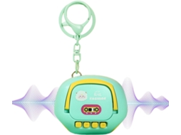 Gravador de Voz em Formato de Pingente, Design de Desenho Animado