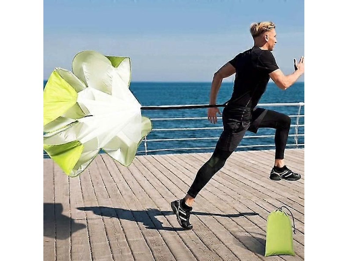 Paraquedas De Velocidade De 56 Polegadas Com Bolsa De Transporte, Para Treino De Corrida