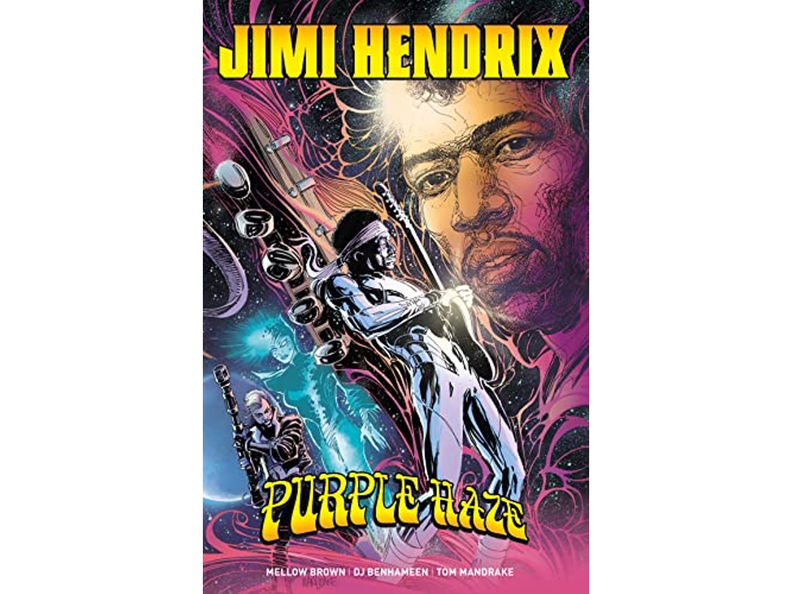 Livro Jimi Hendrix Purple Haze de Mellow Brown e Tom Mandrake (Inglês - Capa Dura)