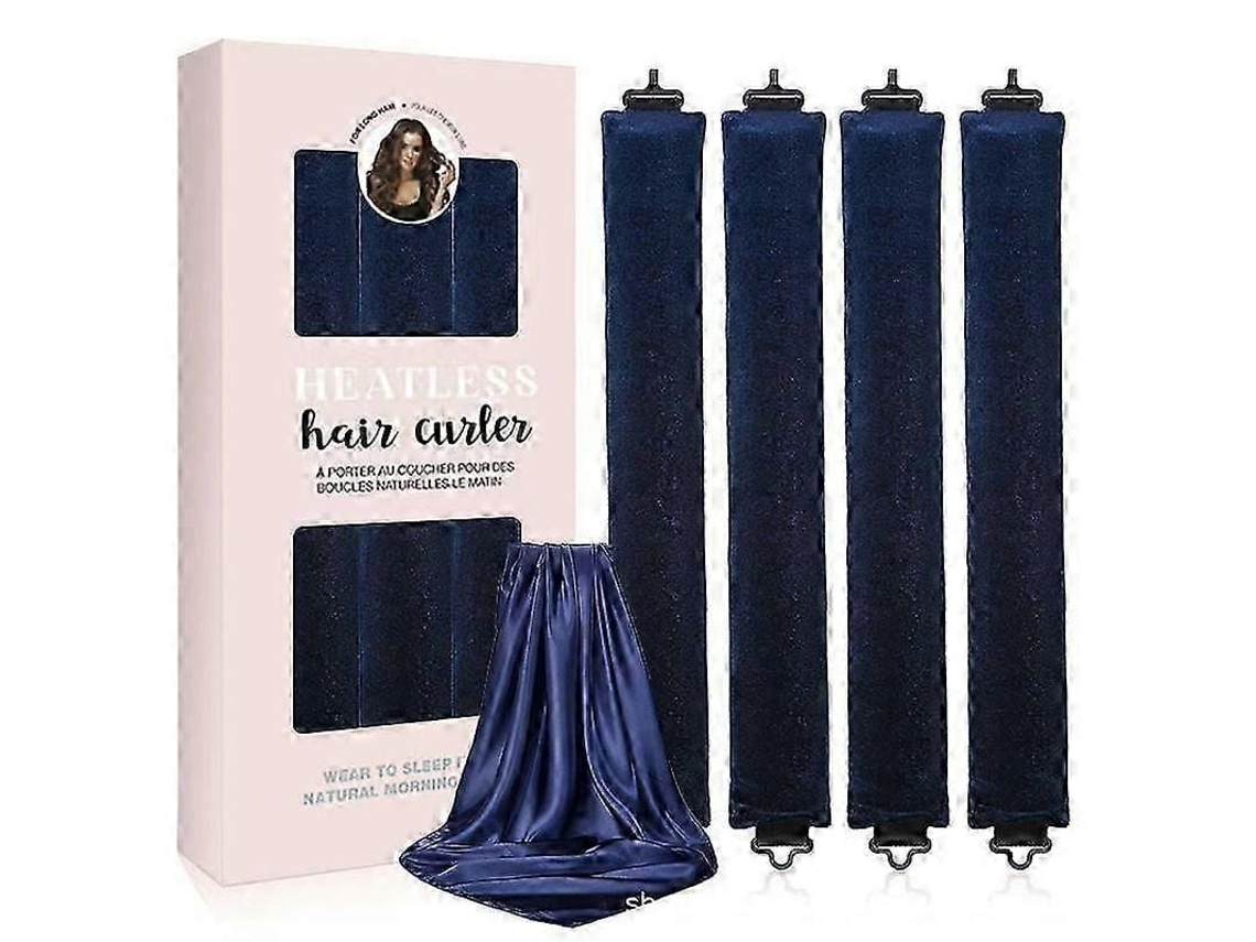 Modelador de Cachos Sem Calor para Mulheres, Macio Cetim Usar Durante a Noite, D e Todos os Tipo GOKOCO