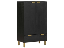Highboard, Highboards Vidaxl Preto Madeira Processada