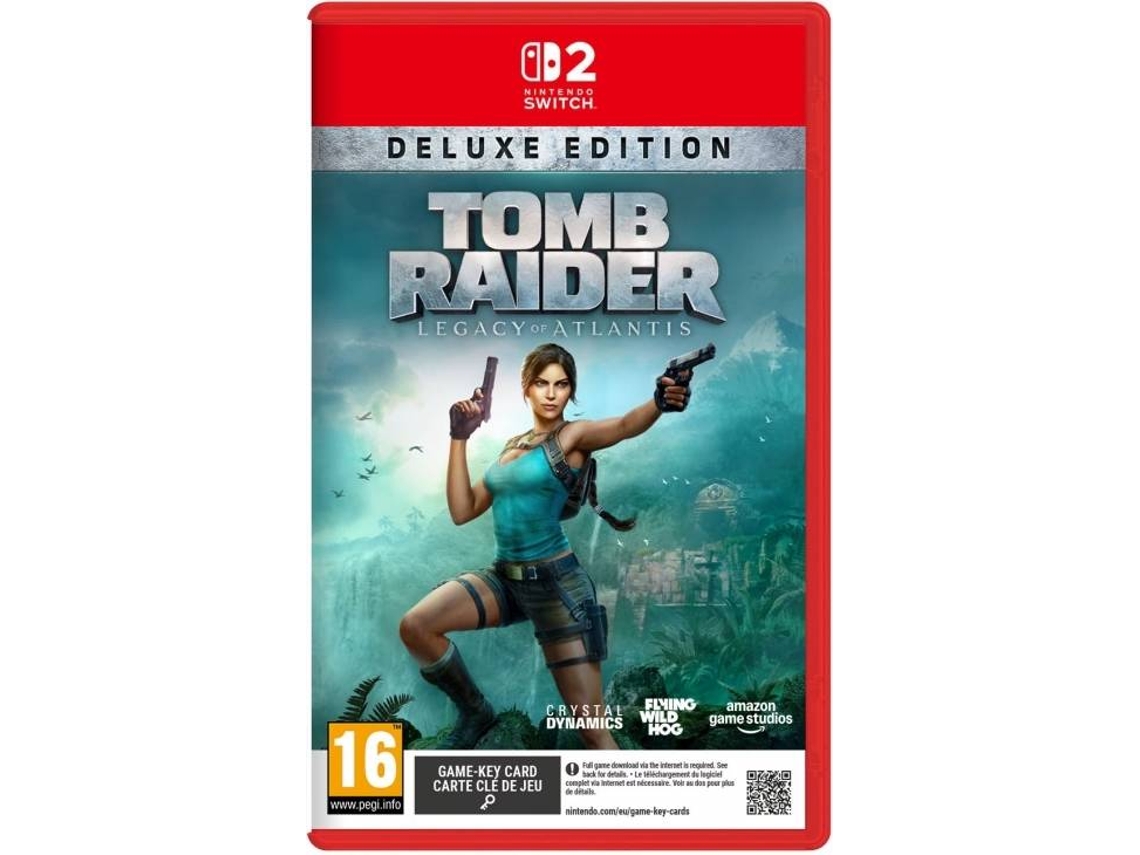Pré-venda Jogo Nintendo Switch 2 Tomb Raider: Legacy Of Atlantis - Deluxe Edition (Código de Descarga na Caixa)