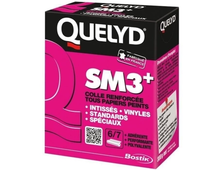 Cola Para Papel De Parede Quelyd 300 G Universal Fácil Aplicação Resistente