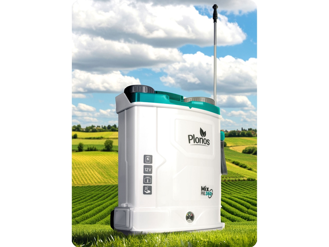 Pulverizador A Bateria Plonos Pl 603 Com Misturador