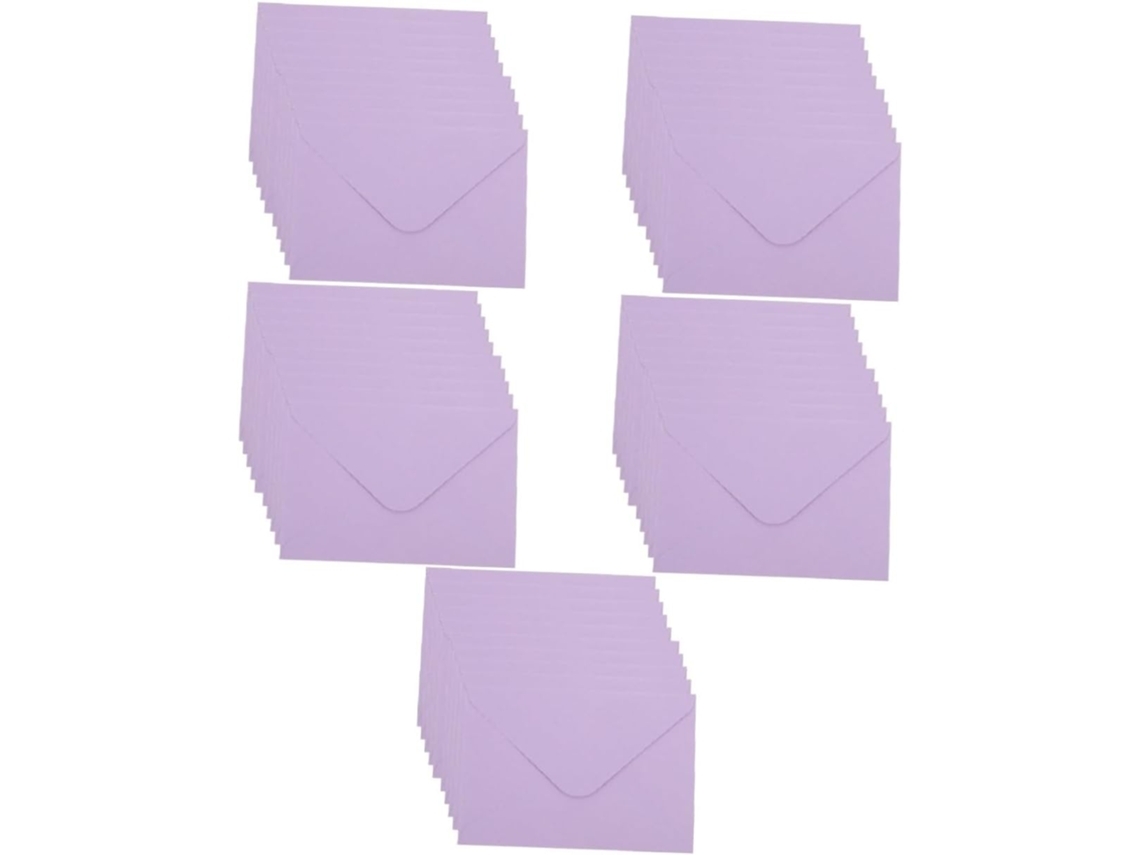 Conjunto De 5 Convites Azuis Com Envelopes Em Branco E Tema Chá De Cereja.
