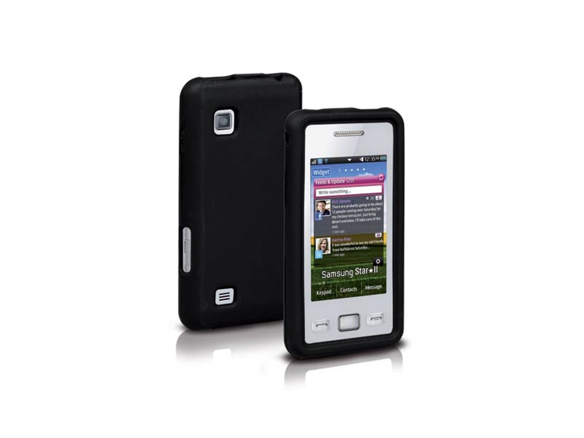 Bolsa Silicone SBS SAMSUNG S5260 STAR II PRETO