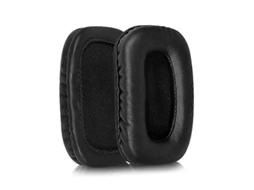 Conjunto de 2 Almofadas de Substituição em Couro Proteico para Fones de Ouvido Audio Technica Ath sq5 / Sq505. GIECY