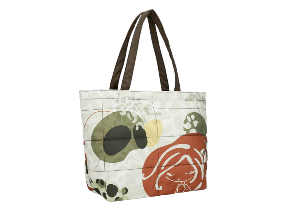 Bolsa de Viagem Gaia Bege/castanho ANEKKE
