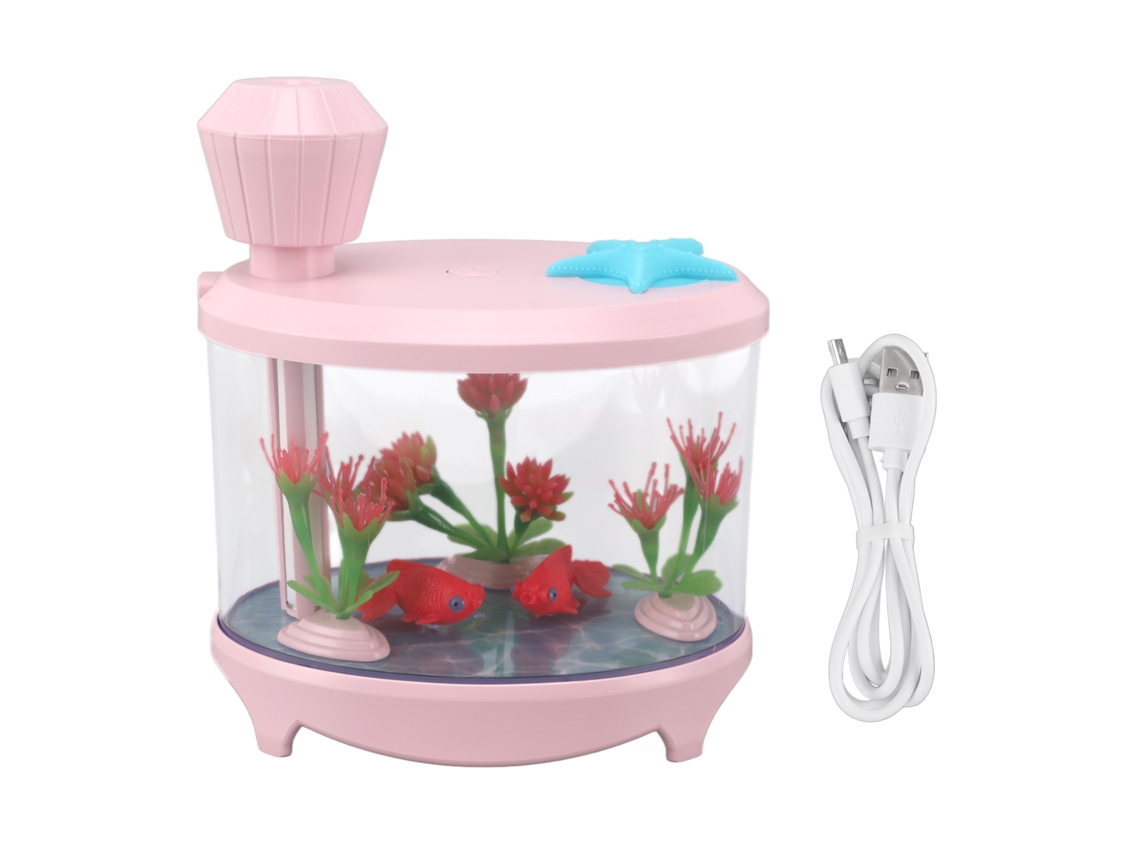 Mini Humidificador Usb para Automóvel e Quarto, Difusor de Óleos Essenciais, Rosa LAXISCREED