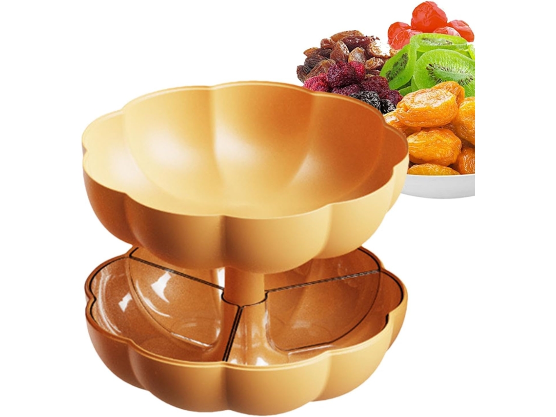 Bandeja De Servir Dividida, Suporte Para Lanches