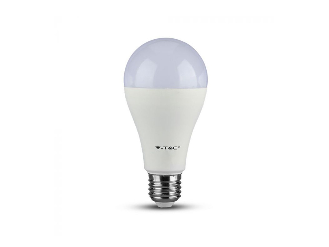 Vtac Led Bulb E27 A65 Vtac 17W>>120W Luz Quente 1800Lm Allround L4456