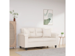 Vidaxl Almofadas Decorativas 2 Pcs 40x40 Cm Tecido De Microfibra Bege