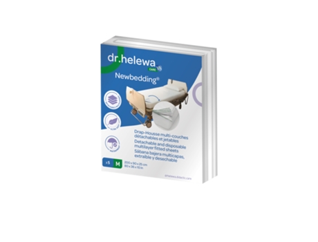 Lençois Multicamadas Descartáveis Dr. Helewa Newbedding DIDACTIC