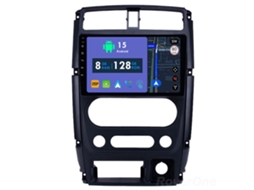 Auto Rádio Carro Bluetooth Autoradio 8GB RAM 128G ROM CarPlay Navegação GPS Ecrã Táctil RoverOne para Suzuki Jimny 3 2005-2019  