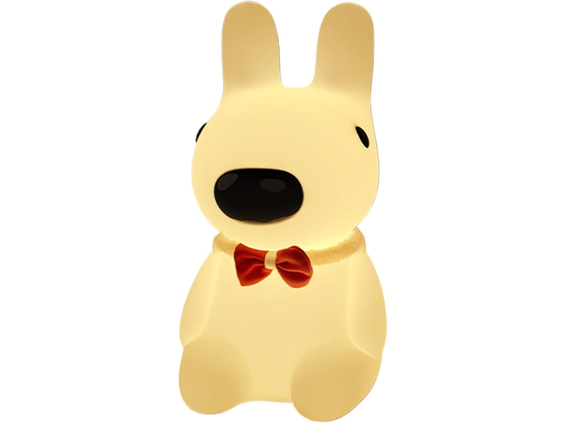Luminária Noturna Em Formato De Cachorro, Led Ajustável Para Decoração