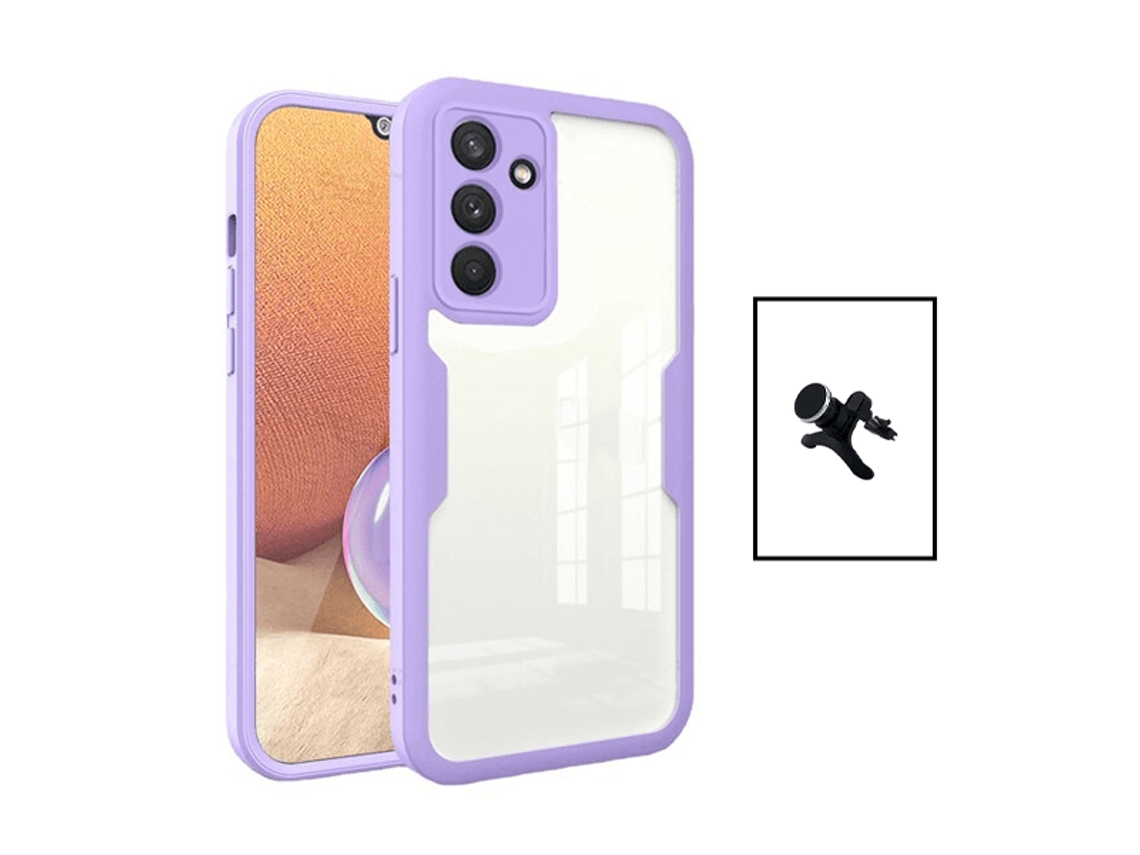 Capa para Samsung Galaxy A04 GIFT4ME Magnética Roxo