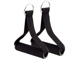 Banda De Resistência Com 2 Cabos De Espuma Preta Para Yoga Treino Academia Equipamento De Reposição
