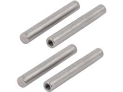 Pino Redondo 304 M5 com Rosca Fêmea, 8mm X 60mm , 4 Pçs CHABERLU