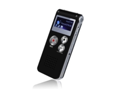 Gravador De Voz Digital Para Palestras, Reuniões, Entrevistas, Mini Fita Portátil Dictafone De 32gb Com Reprodução, Usb, Mp3 Yizhood (cinza)