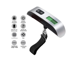 Balança Digital Portátil Lcd de 50 Kg para Pesagem de Bagagem. MDUG (110 Lbs)