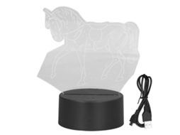 Lâmpada Decorativa 3d Laxiscreed Com Cores Led E Interruptor Tátil Para Ambiente Moderno