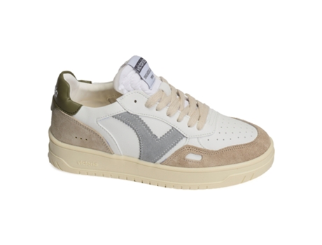 Sapatilhas Unissexo VICTORIA Rachado Seul Pele Castanho (40)