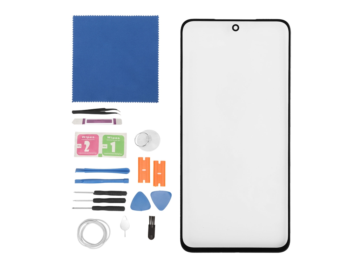 Kit de Reparação de Cristal Frontal para Galaxy S21 FE 5G G990 S/MARCA