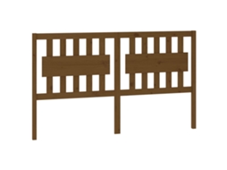 Cabeceira de Cama MAISON EXCLUSIVE em Pinho Maciço Castanho Mel (155,5x4x100 cm)