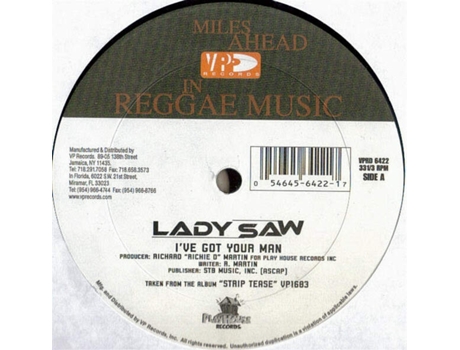 Vinil Ive Got Your Man Vp Records