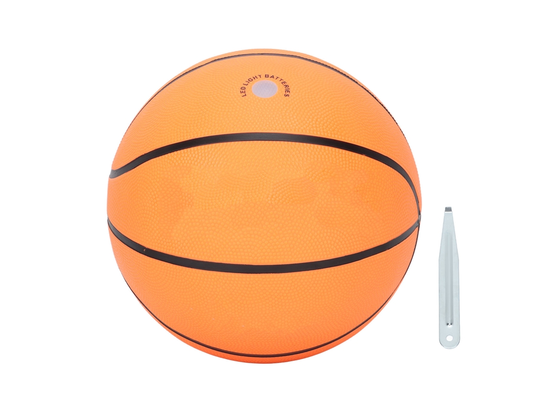 Bola De Basquete Led Tamanho 7 Brilha No Escuro Iluminada Presente Esportivo Para Crianças Com Baterias Pré-instaladas