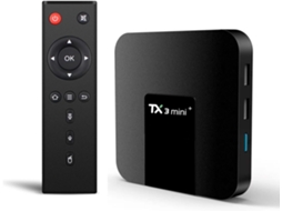 Smart Tv Box Android Tx3 Mini+, 4 Gb Ram/32 Gb Rom, Amlogic S905w2 Quad-core 64 Bits, Wi-fi 2.4g/5g, 4k Android 11.0 (preto)