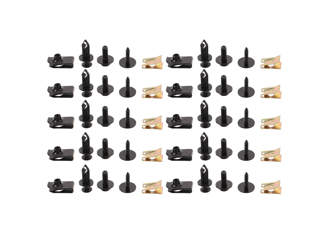 Clips De Fixação De Plástico Para Painel Da Porta E Porta-malas Do Carro