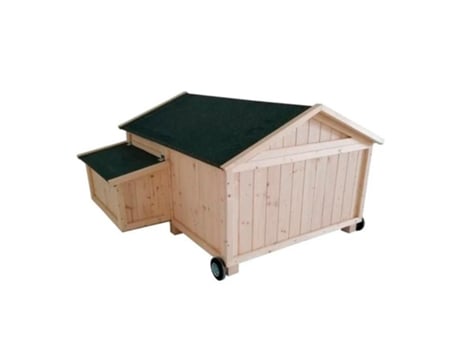 Gallinero Mady 150x110x90 Cm Con Ruedas Cerland