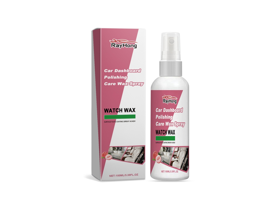 Cera Spray LAXISCREED para Melhorar o Interior do Plástico do Automóvel