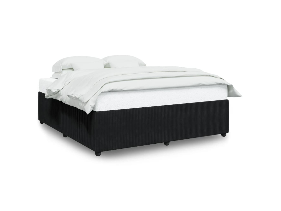 Bed Frame, Bed Frames Vidaxl Preto Veludo (180 X 200 Cm)