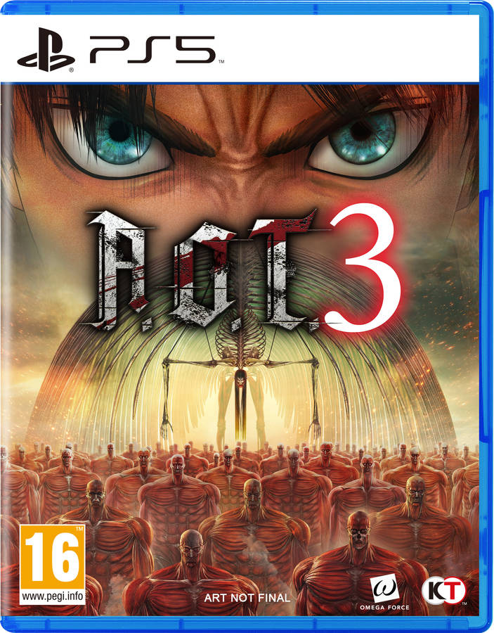 Pré-venda Jogo PS5 Attack On Titan 3