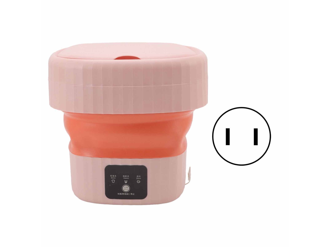 Laxiscreed Lavadora Portátil Compacta Plegável Para Meias E Tarefas De Limpeza Diária
