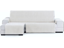 Capa Chaise Longue TODOPARAMICASA Levante Branco (Braço Esquerdo - 290 cm)