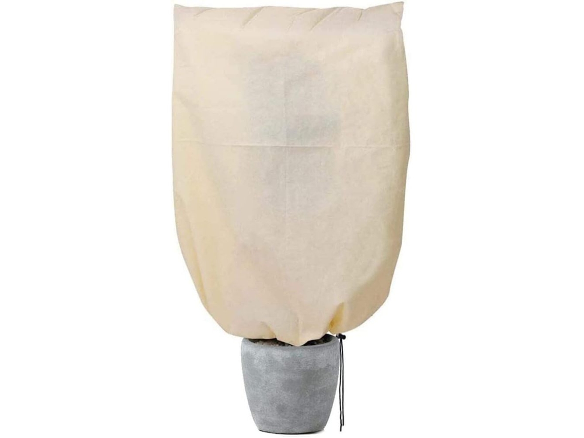 Saco De Inverno Para Plantas De Varanda, Cobertura Protetora Contra Geada Para Plantas Em Vasos Com Cordão Rnemitery
