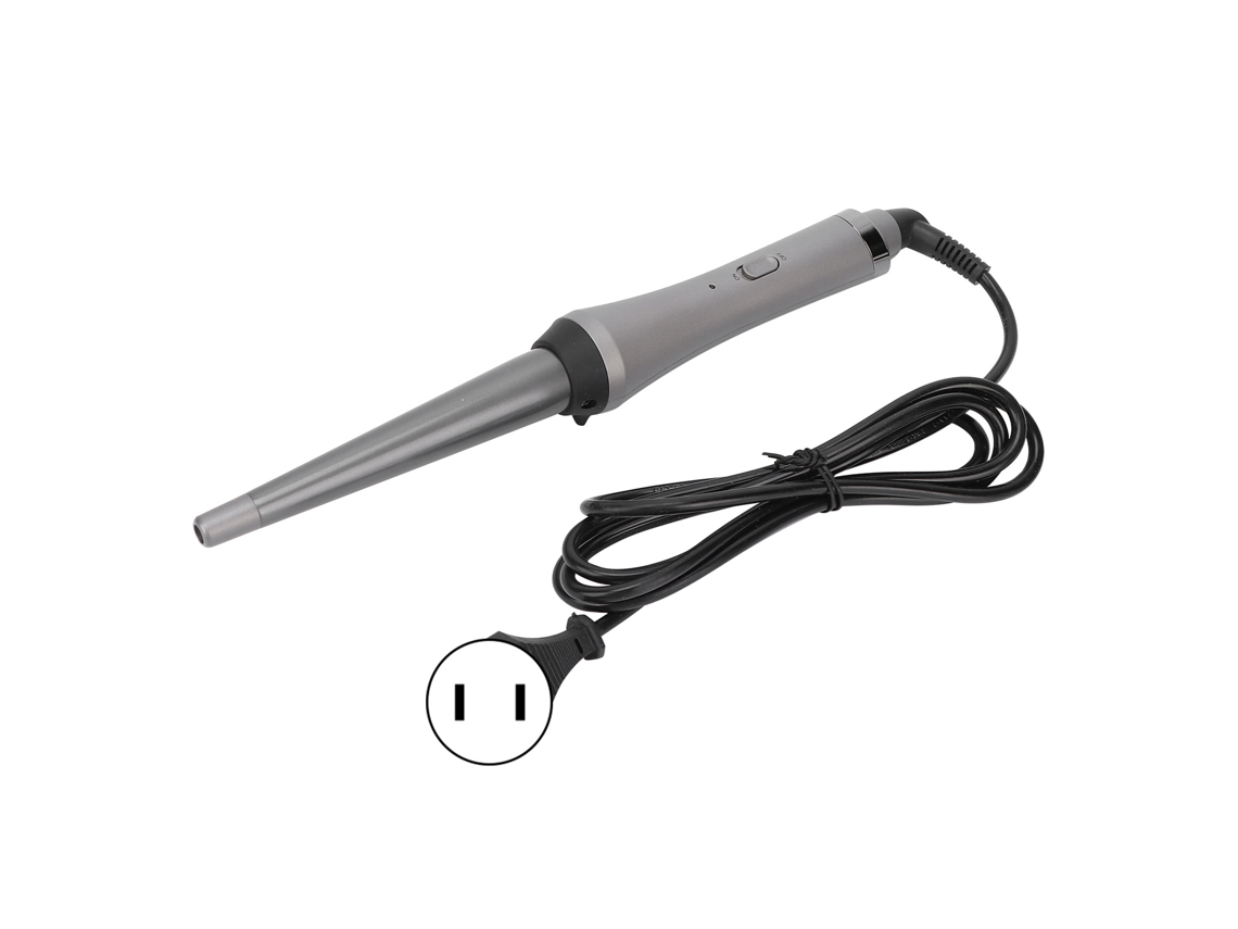 2026 varilla de Rizado Cónico Ceramic Barrel Iron Wand Rizador de Cabelo 110‑240v Plug Us