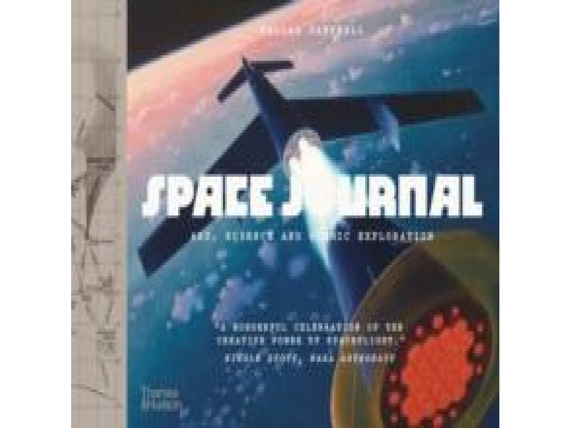 Livro Space Journal de Dallas Campbell (Inglês)